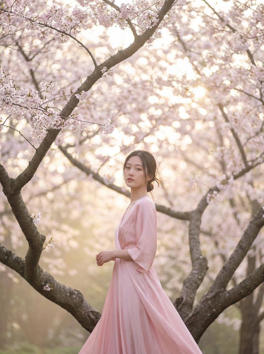 母狗园写真传媒-樱花浪漫写真